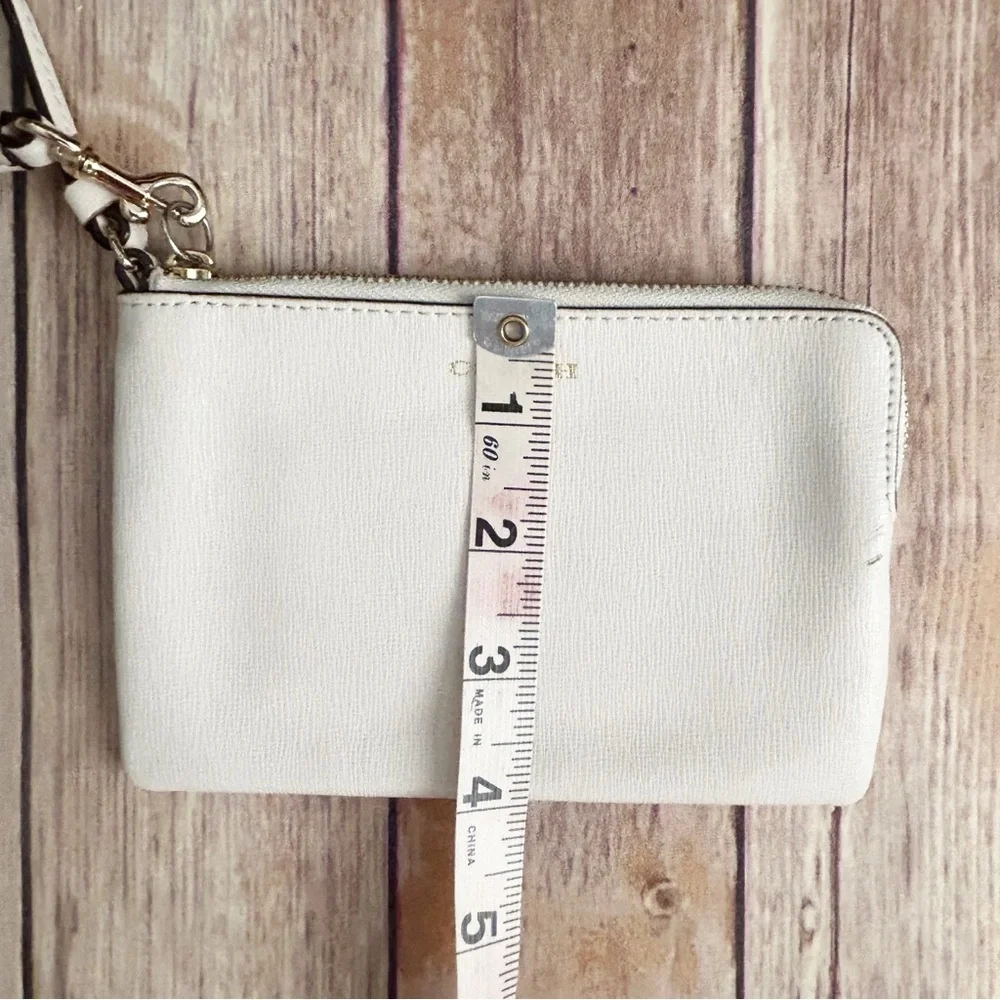 Coach Ivory Wristlet